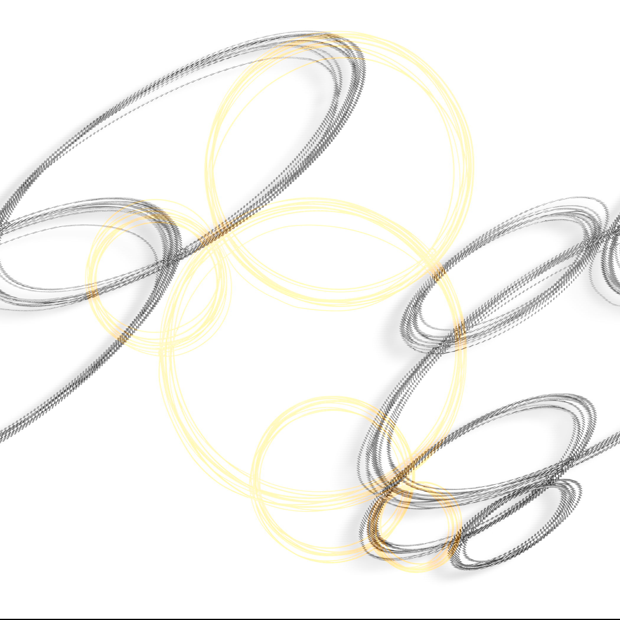 Golden Bubbles Metal Wall Decor large image 