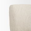 Vyra Dark Brown Wood with Cream Fabric Accent Chair thumbnail 8