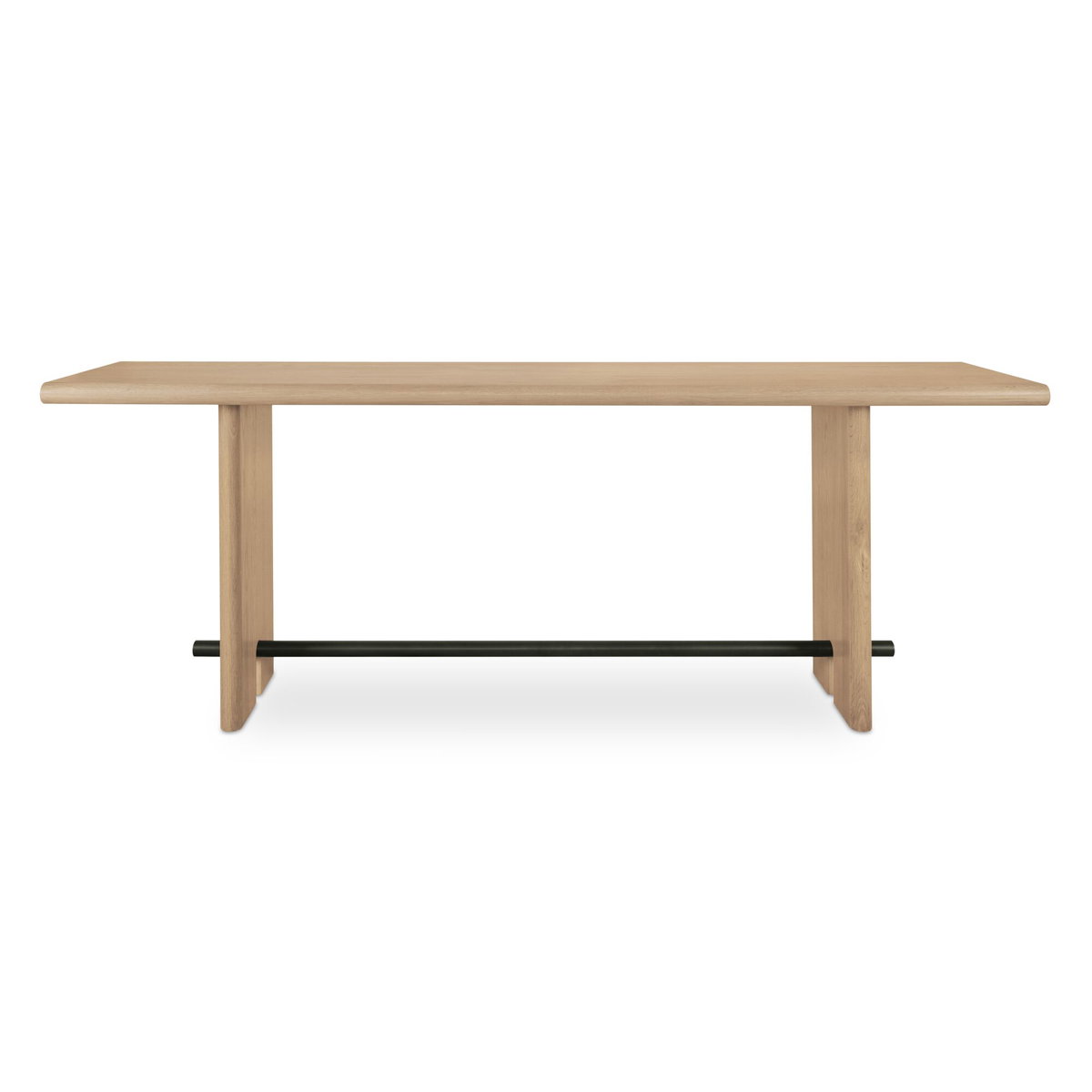 Madison Console Table Natural, by Moe's Home, 86" width x 33.07" height x 20" depth View 5