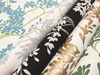 Lunaria Silhouette White & Aqua Wallpaper thumbnail 3