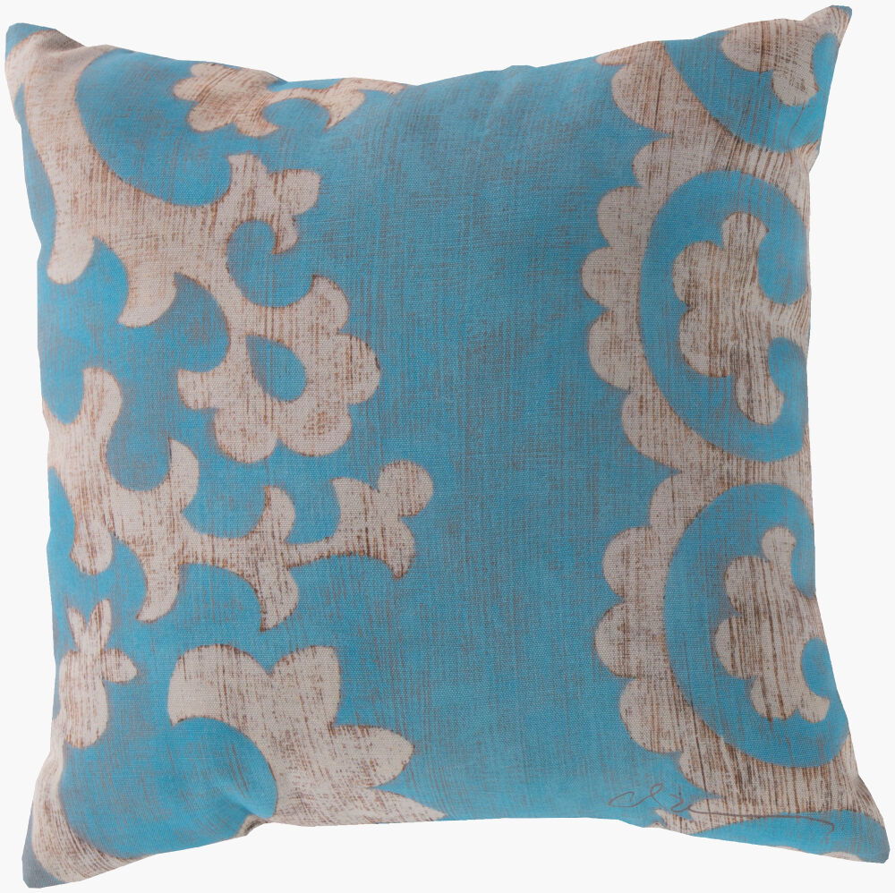 Rain Accent Pillow, Decorative Pillow by Surya, 18" length x 18" width