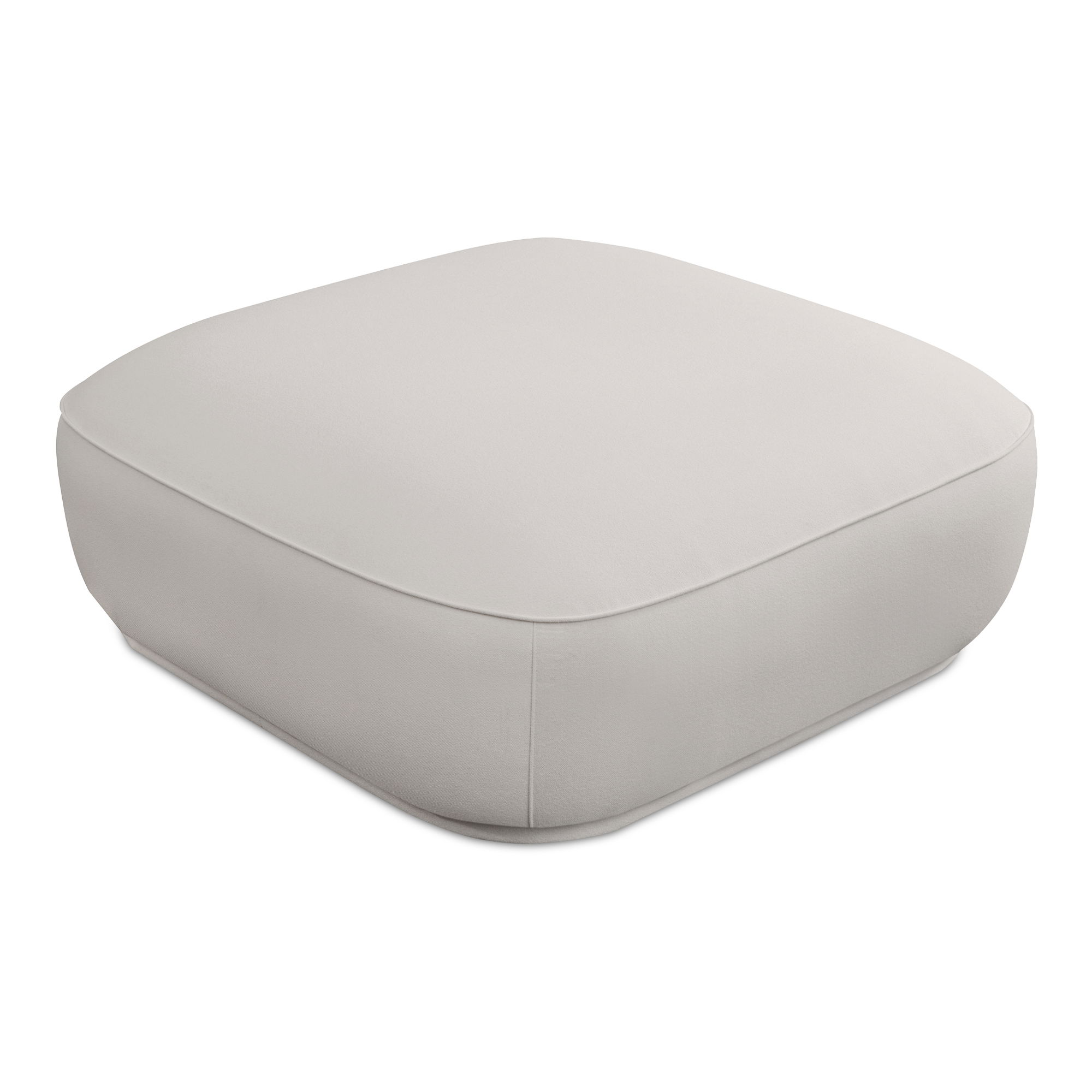 Marion Square Ottoman White large image 