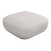 Marion Square Ottoman White thumbnail 1