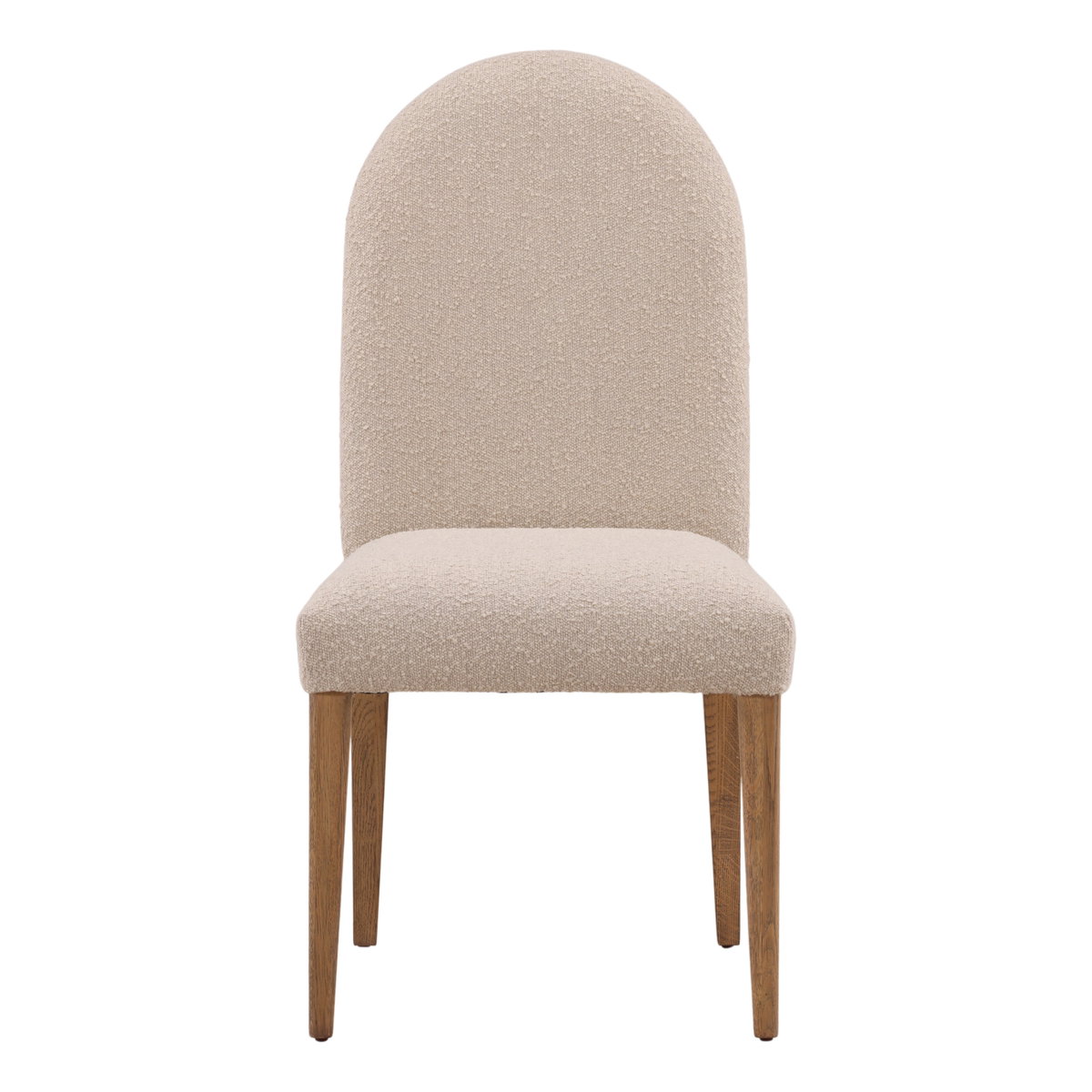 Thema Dining Chair Set of 2 Sand, by Dovetail, 20.5" width x 40.3" height x 25.5" depth View 2
