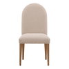 Thema Dining Chair Set of 2 Sand, by Dovetail, 20.5" width x 40.3" height x 25.5" depth thumbnail 2