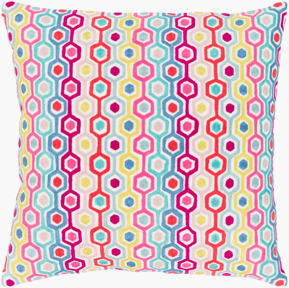 Candescent Accent Pillow Poly, Decorative Pillow by Surya, 20" length x 20" width