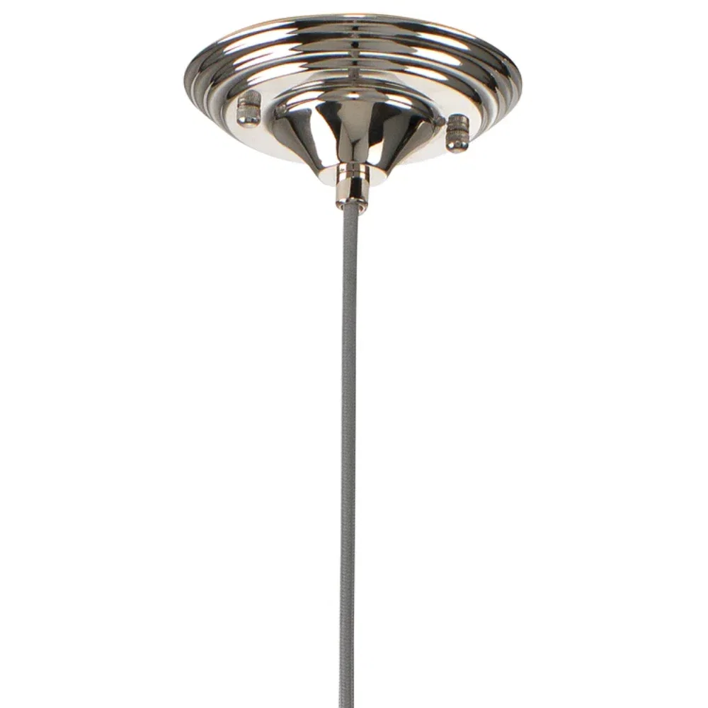 Dimpled Glass Pendant Large In Glass, by Jamie Young, 9" width x 12" height x 9" depth View 4