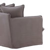 Lexia Sofa Slipcover Stone, Sofas & Sectional by Dovetail, 82.79" width x 29.34" height x 38.19" depth thumbnail 7