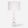 Regalia White Marble Table Lamp thumbnail 0