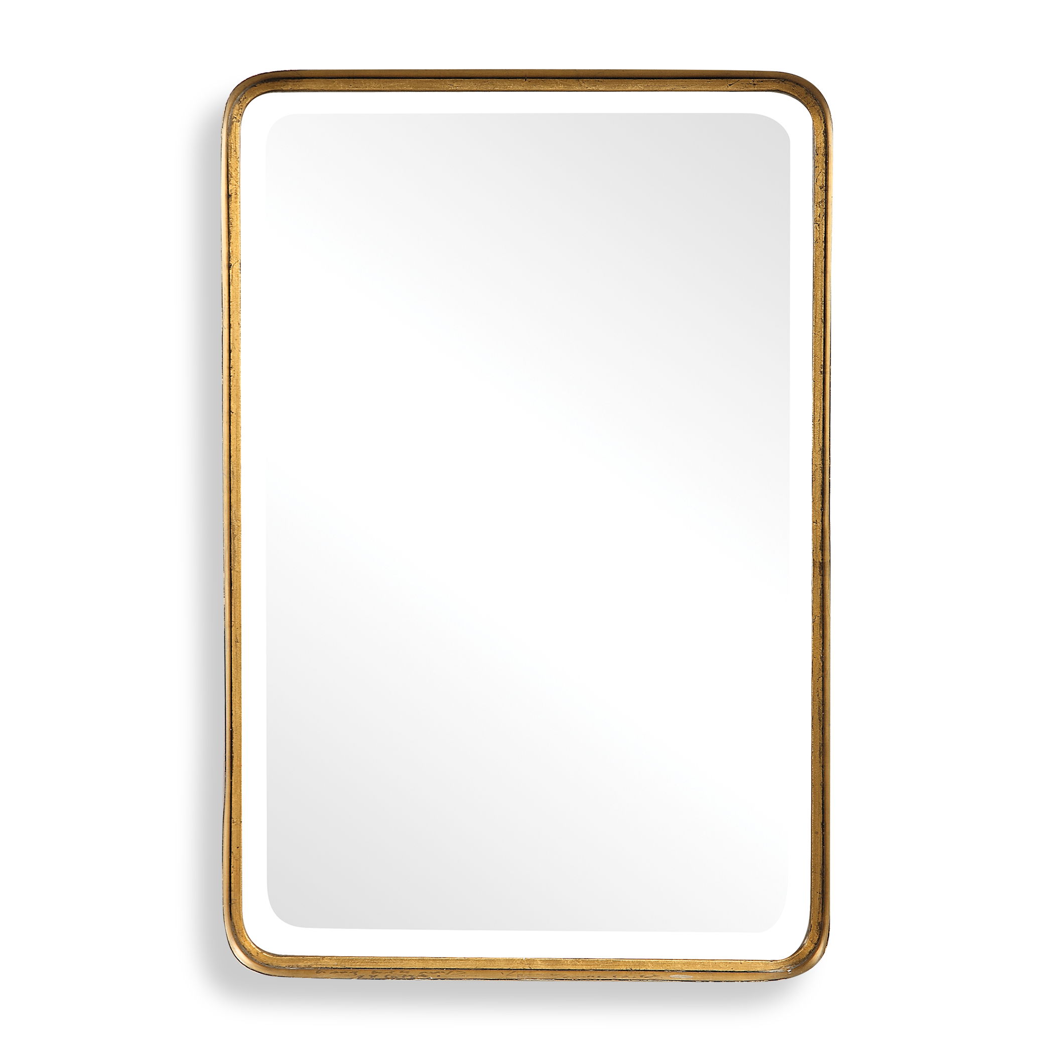 Crofton Antique Gold Mirror large image 
