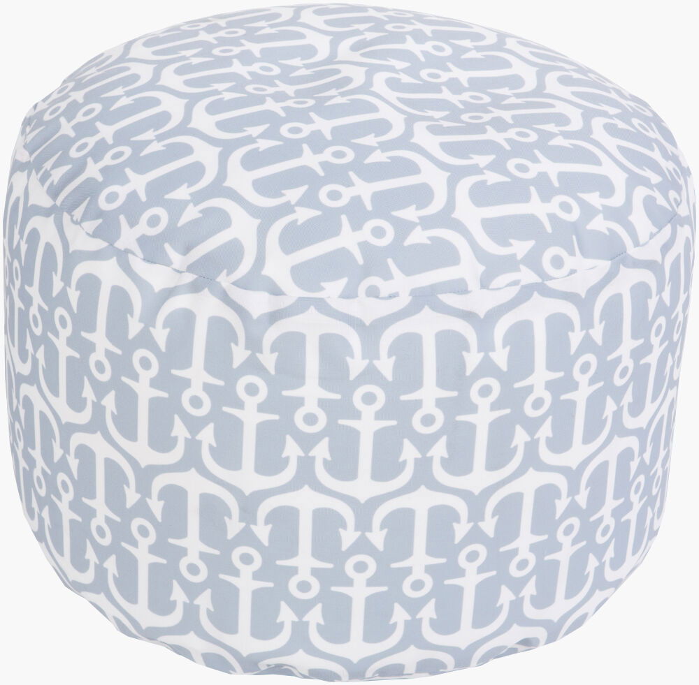 Rain Pouf, Ottoman by Surya, 20" width x 13" height