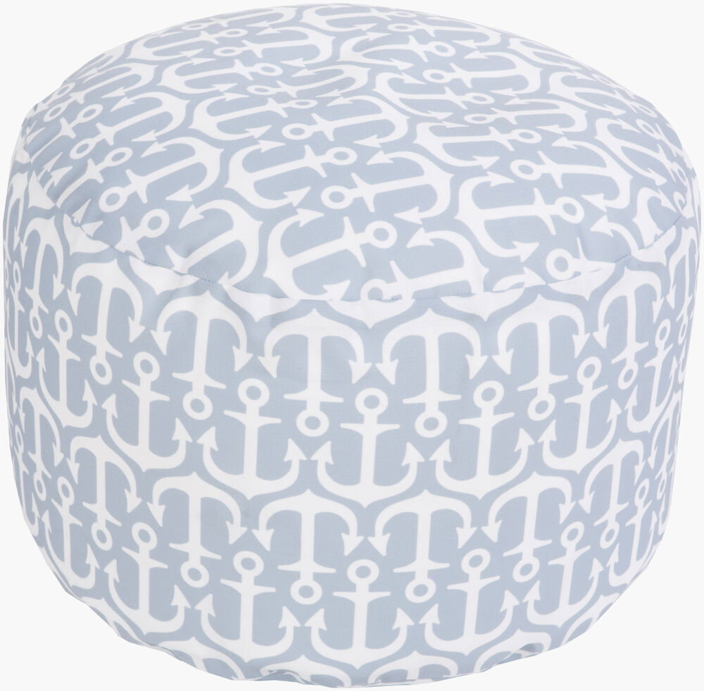 Rain Pouf, Ottoman by Surya, 20" width x 13" height