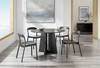 Luna 48â€ Round Table, Caviar, Dining Table by Greenington, 48" length x 48" width x 29.92" height thumbnail 4