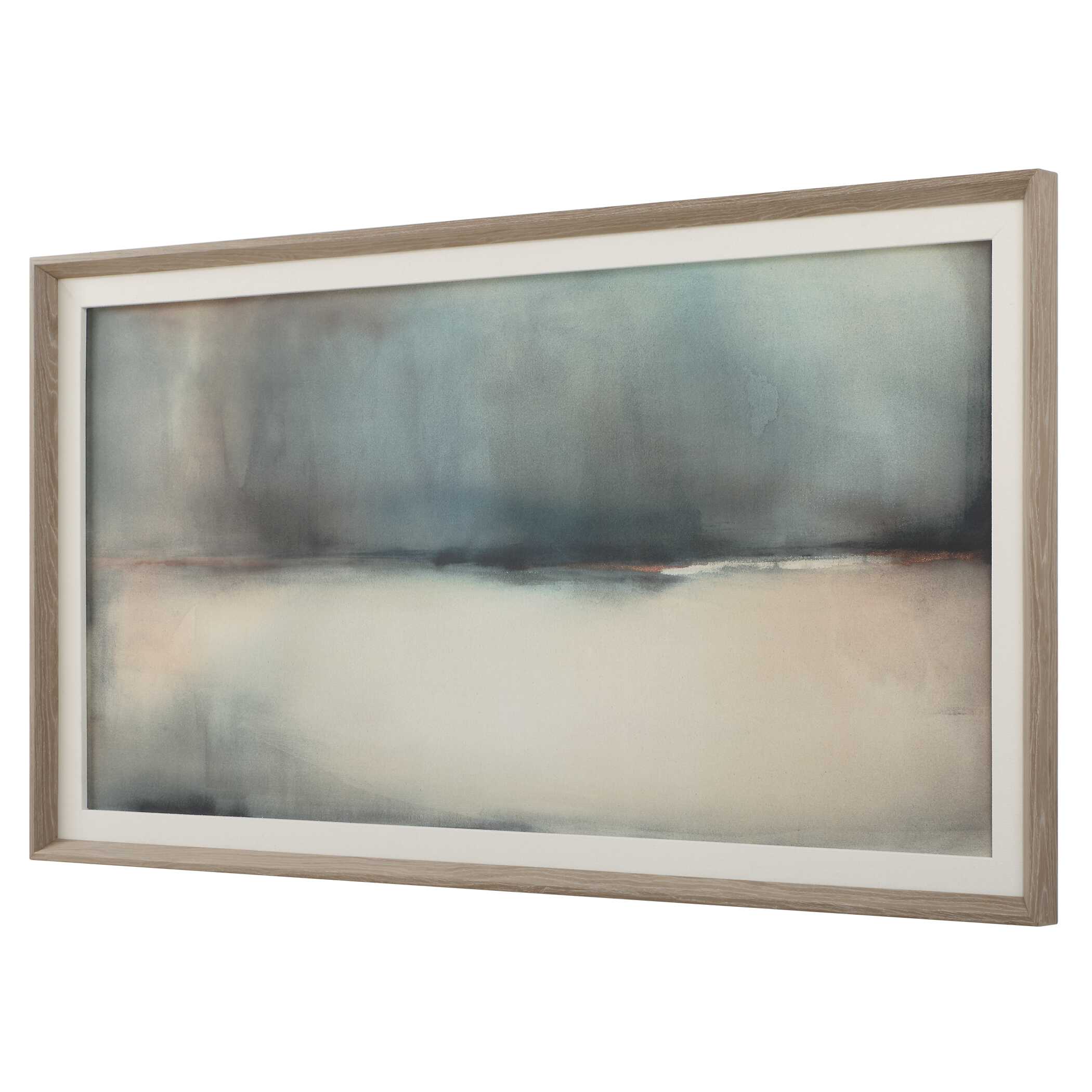 Deep Rains Framed Abstract Print, Painting by Uttermost, 65.37" width x 35.37" height x 2" depth View 5