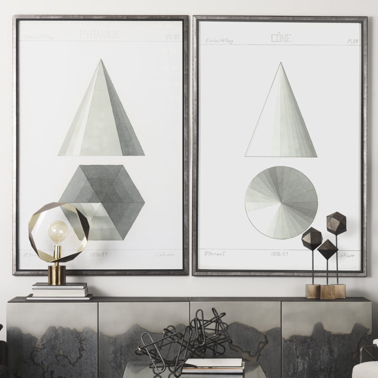 Henderson  Black Metal Paperclip Decorative Object, by Mercana, 12.2" length x 9.06" width x 9.06" height View 3