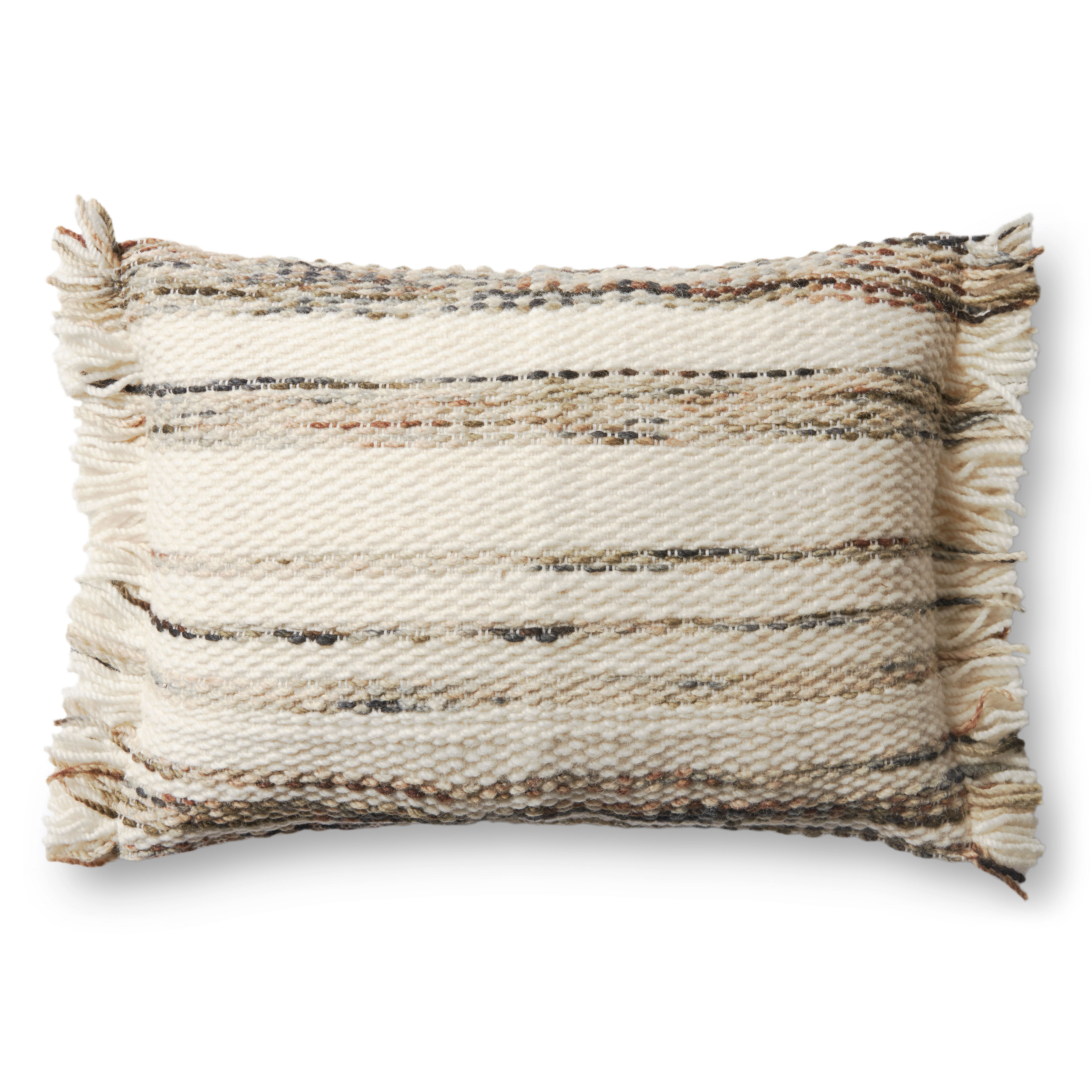 Magnolia Home by Joanna Gaines x Loloi Pillows Pillow, Decorative Pillow, 16" length x 26" width