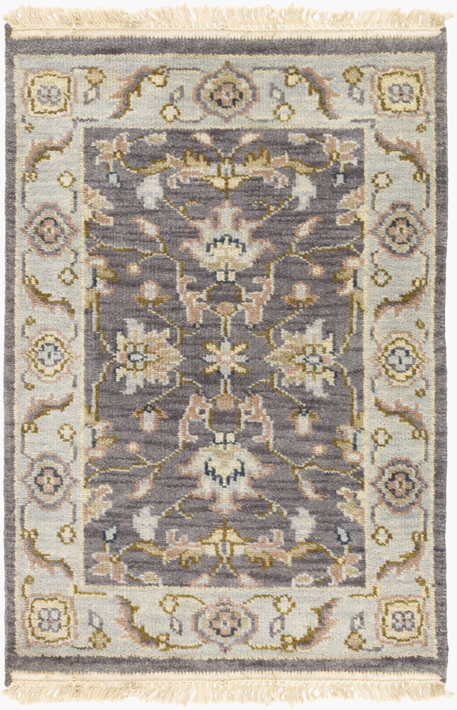 Zeus Handmade Rug, by Surya, 3' length x 2' width