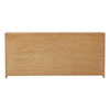 Delacruz Sideboard 80.3' Natural, Sideboards & Buffet by Dovetail, 80.25" width x 36.02" height x 19" depth thumbnail 4