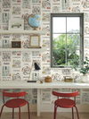 City Maps Mint Peel & Stick Wallpaper, by York Wall, 20' length x 2'3" width x 0.02" depth thumbnail 2