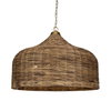 Tauranga Seagrass 5 Light Pendant, Mini Light Pendant by Uttermost, 30" width x 23" height x 30" diameter x 30" depth thumbnail 1