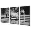 Galloping Forward Equine Prints Set/3 4 Galloping Forward Equine Prints Set/3 thumbnail 4