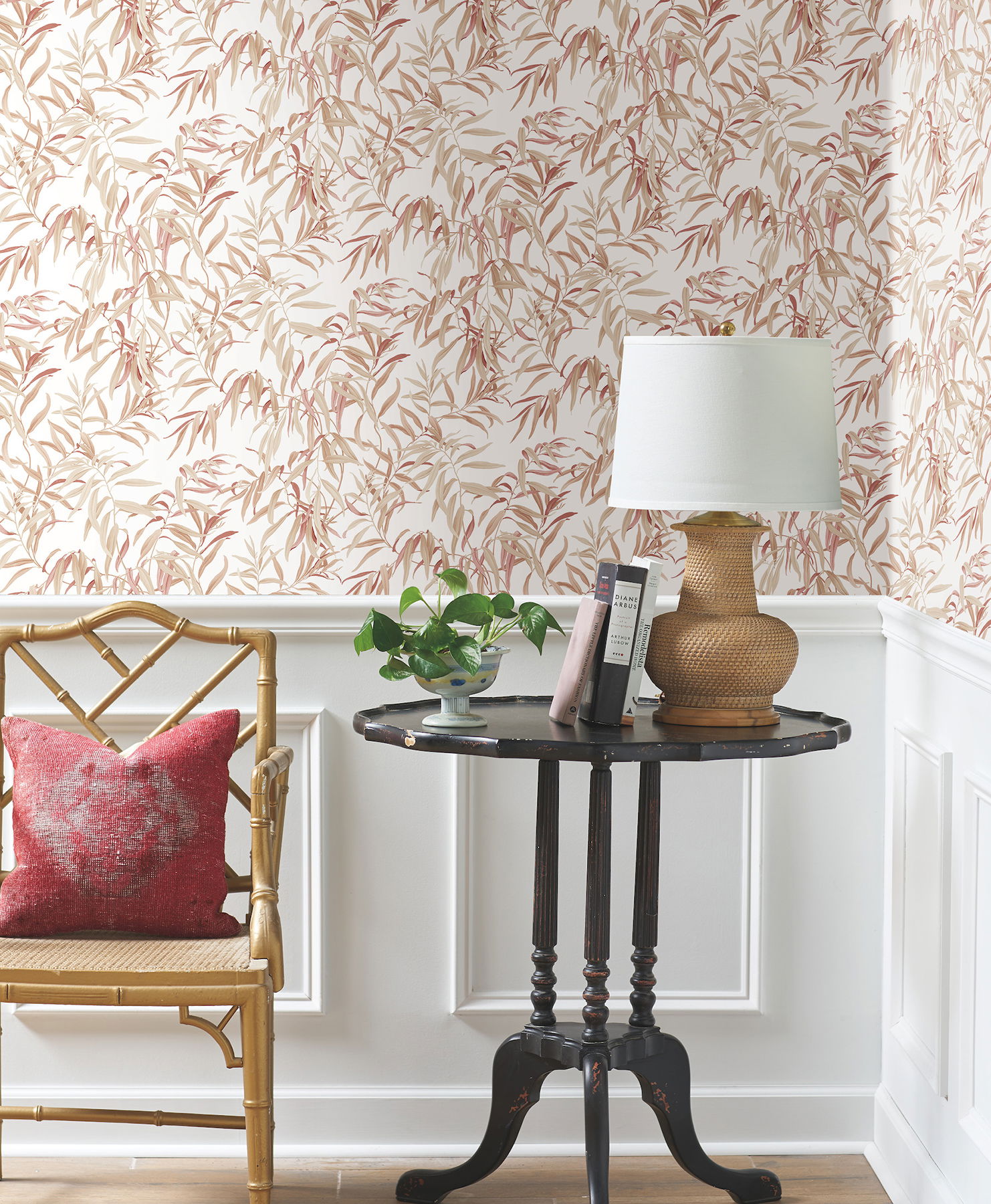 Willow Grove Clay Wallpaper large image 