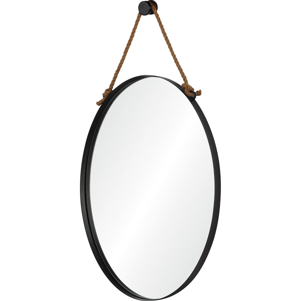 Parbuckle Wall Mirror, by Renwil, 42" height x 2.25" depth View 2