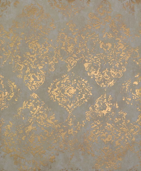 Stargazer Almond & Gold Wallpaper