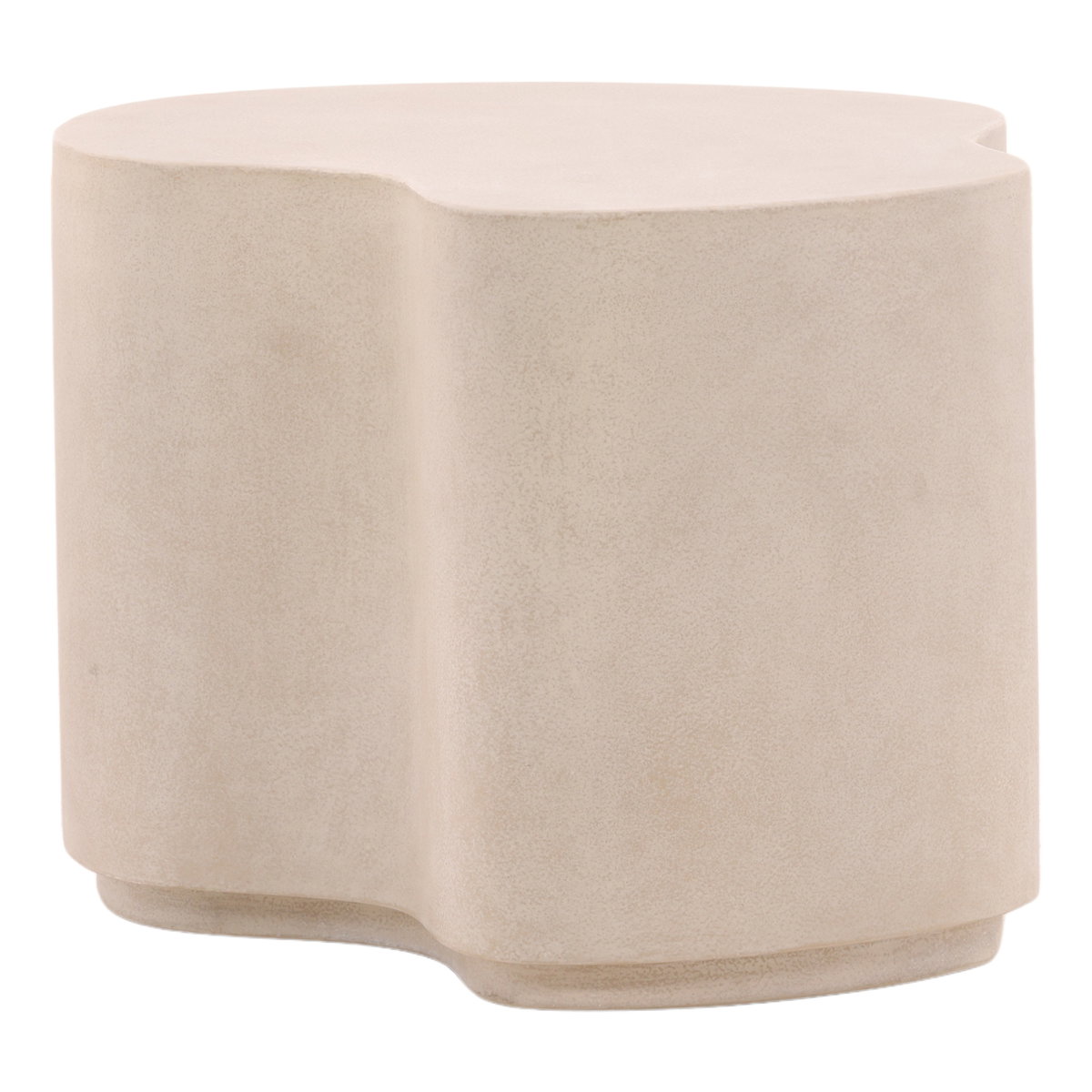 Xyra Outdoor Side Table Light Grey Small, Side & End Table by Dovetail, 21.75" width x 18" height x 21.75" depth View 2