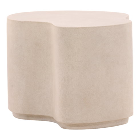 Xyra Outdoor Side Table Light Grey Small