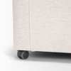 Sondra Oatmeal Performance Fabric Upholstered Club Dining Chair, by Mercana, 25.5" length x 23.75" width x 31.5" height thumbnail 15