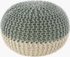Malmo Pouf, Ottoman by Surya, 20" width x 14" height thumbnail