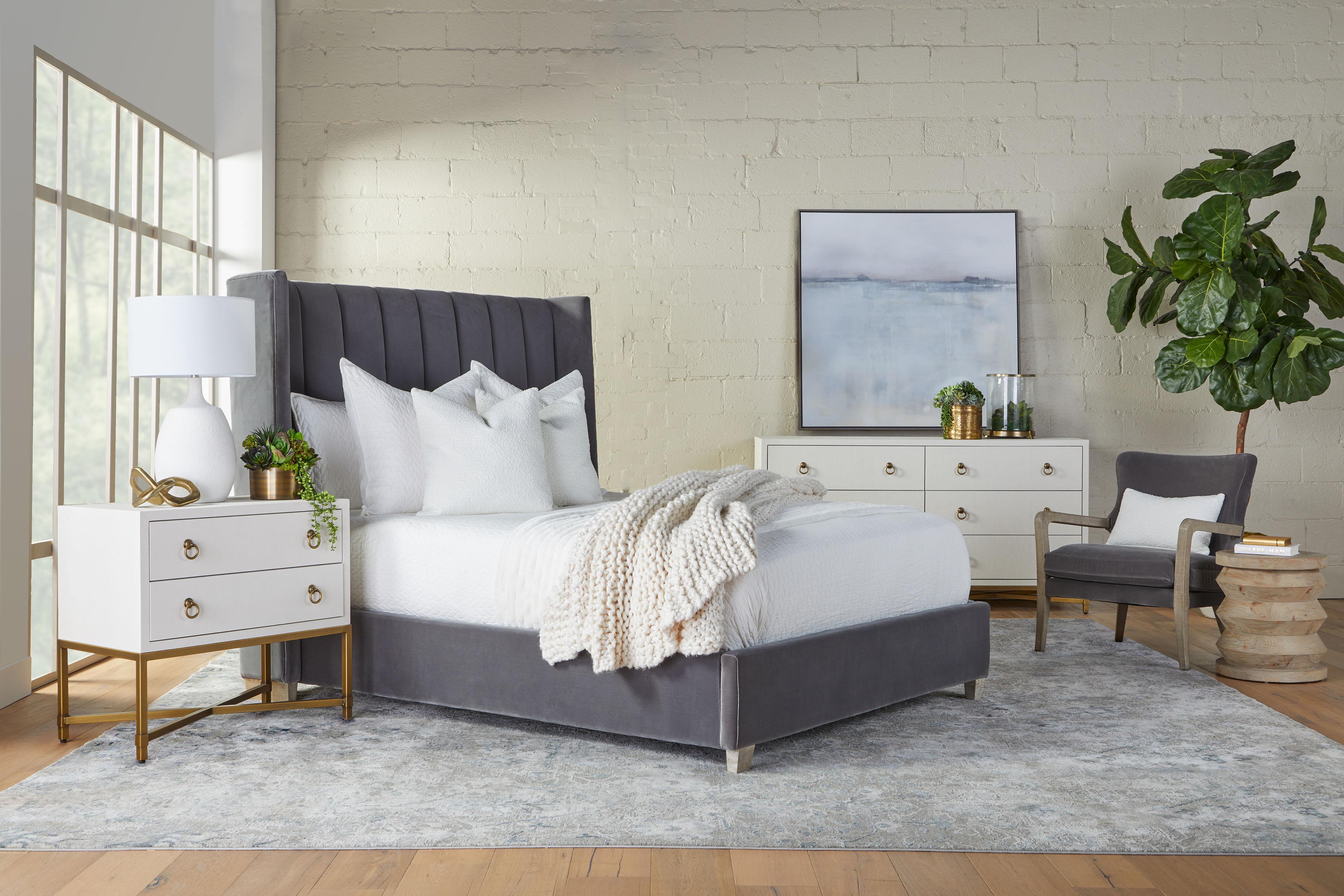 Strand Shagreen 2-Drawer Nightstand, by Essentials for Living, 32" width x 30" height x 19" depth View 13