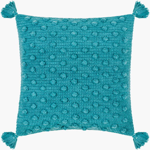 Makrome Accent Pillow