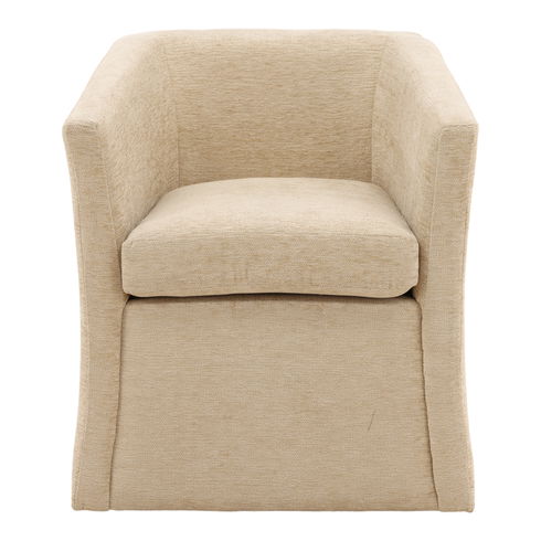 Helga Dining Swivel Chair Sand