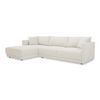 Bryn Sectional Left Oyster, Sectional Sofa by Moe's Home, 115.5" width x 31.5" height x 70.5" depth thumbnail 2