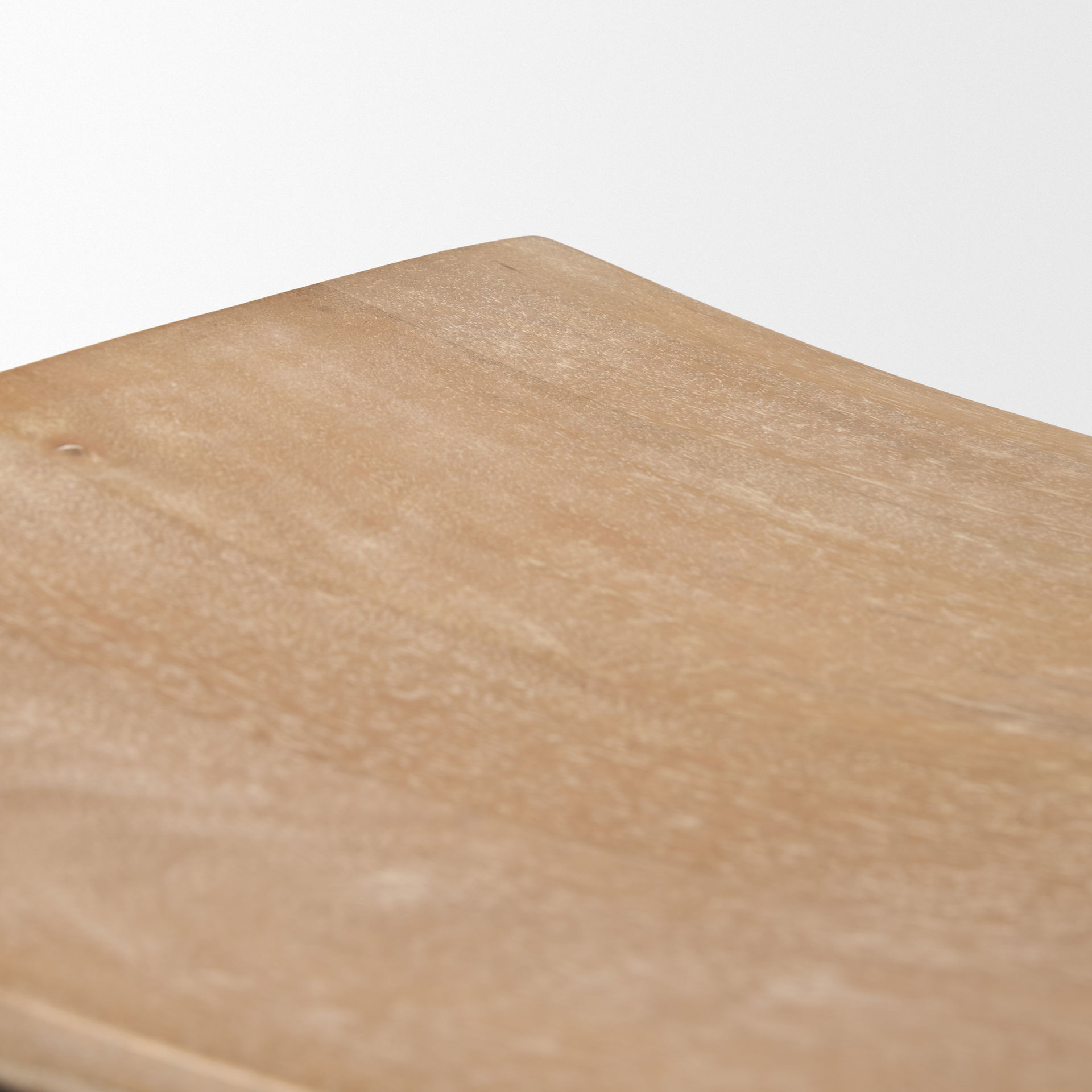 Taniel Light Brown Wood with Black Metal Counter Stool, Counter & Bar Stool by Mercana, 18" length x 16" width x 27.25" height View 11