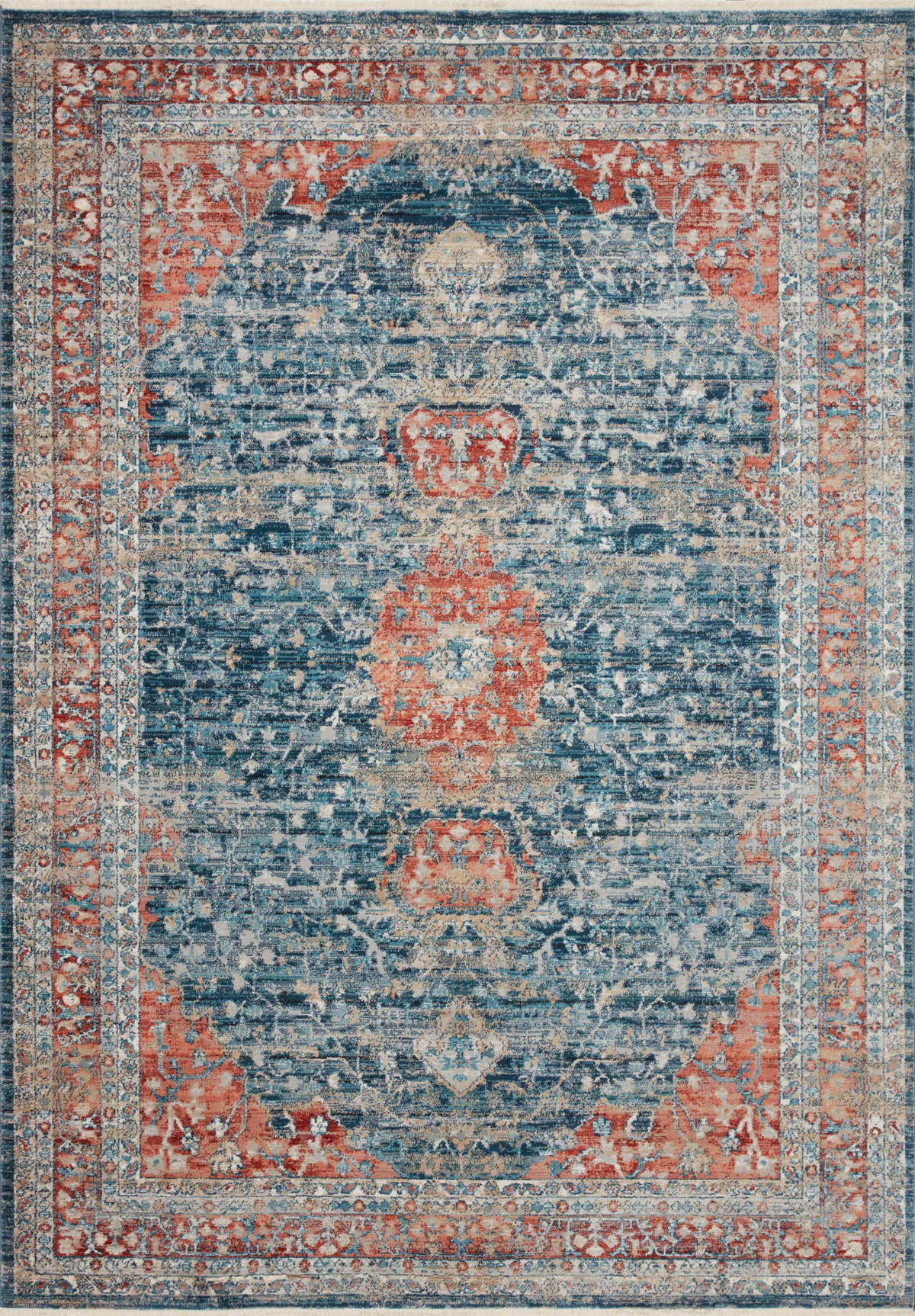 Magnolia Home by Joanna Gaines x Loloi Elise Rug, 2'8" length x 10'6" width View 1