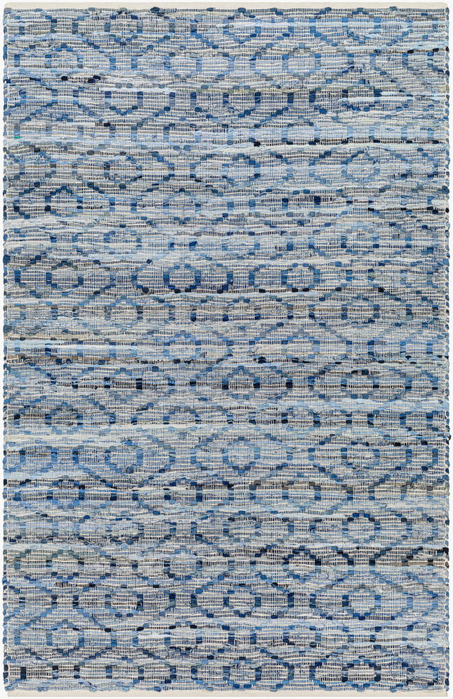 Jean Handmade Rug, by Surya, 1'6" length x 1'6" width