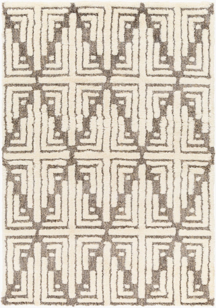 Florida Machine Woven Rug, by Surya, 1'3.75" length x 1'3.75" width