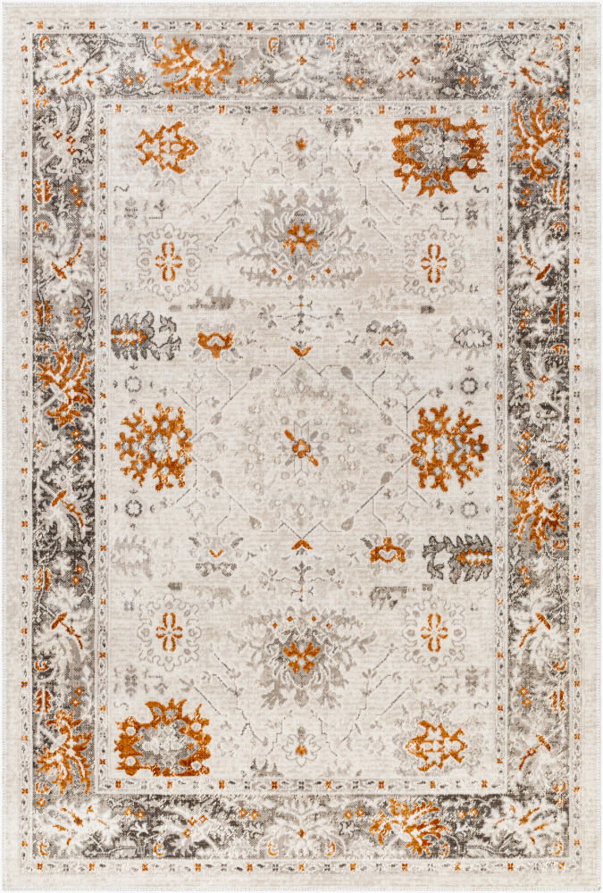 Basel Machine Woven Rug, by Surya, 1'2.96" length x 1'2.96" width