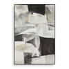 Folding Time Framed Abstract Art, by Uttermost, 40" width x 60" height x 2" depth thumbnail 1
