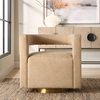 Grounded Modern Swivel Chair, Accent Chair by Uttermost, 28" width x 28" height x 30" depth thumbnail 4