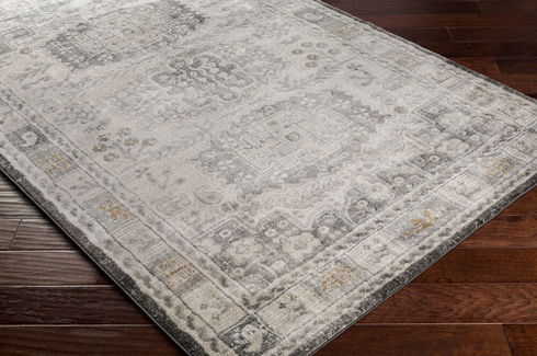 Indigo Machine Woven Rug