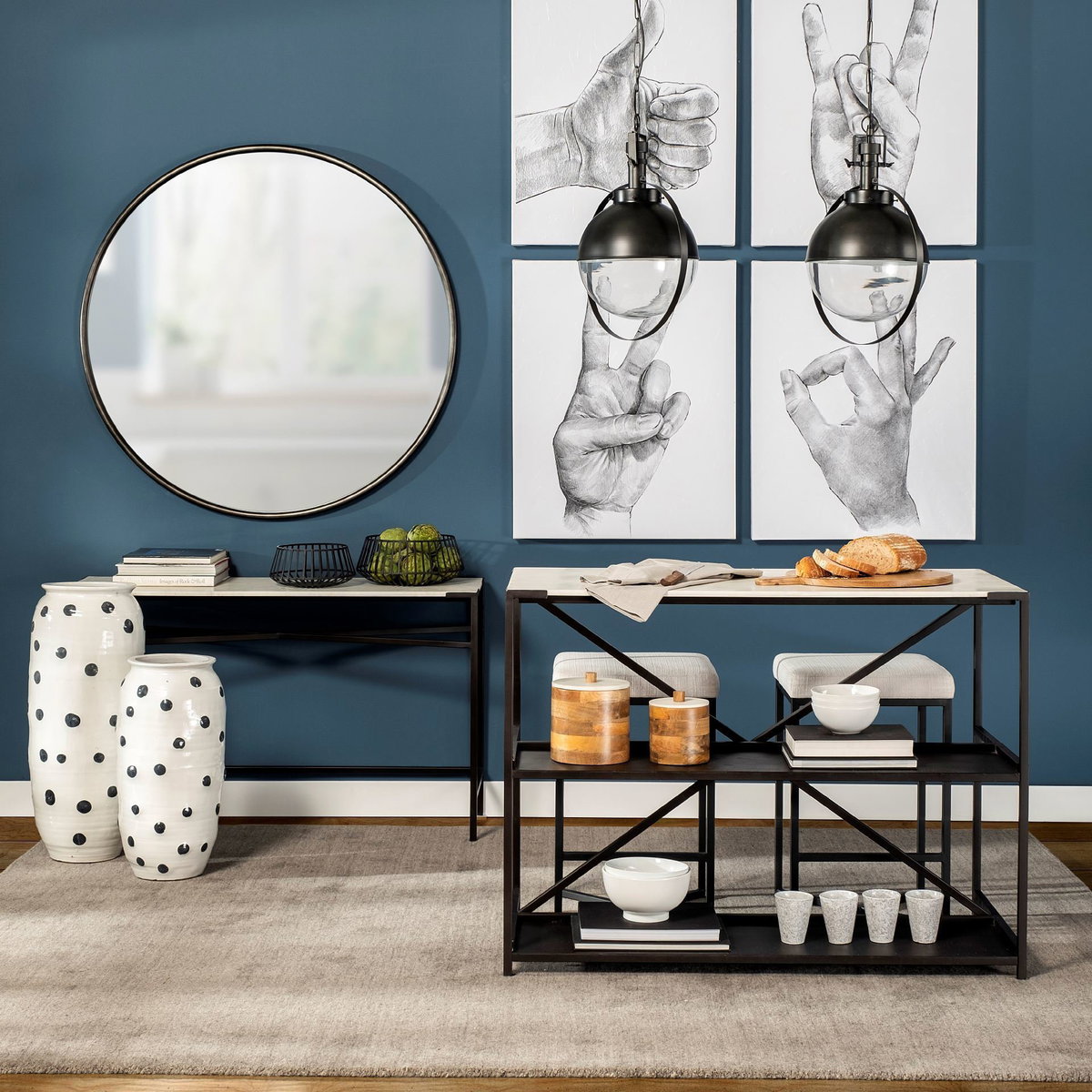 Frodo Backless 29.75in Seat Bar Stool | White Fabric with Black Metal, Counter & Bar Stool by Mercana, 16.54" length x 16.54" width x 30" height View 2