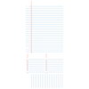 Notebook Paper Dry Erase Giant Wall Decals, by York Wall, 3'3.6" length x 1'6" width x 8.2" depth thumbnail