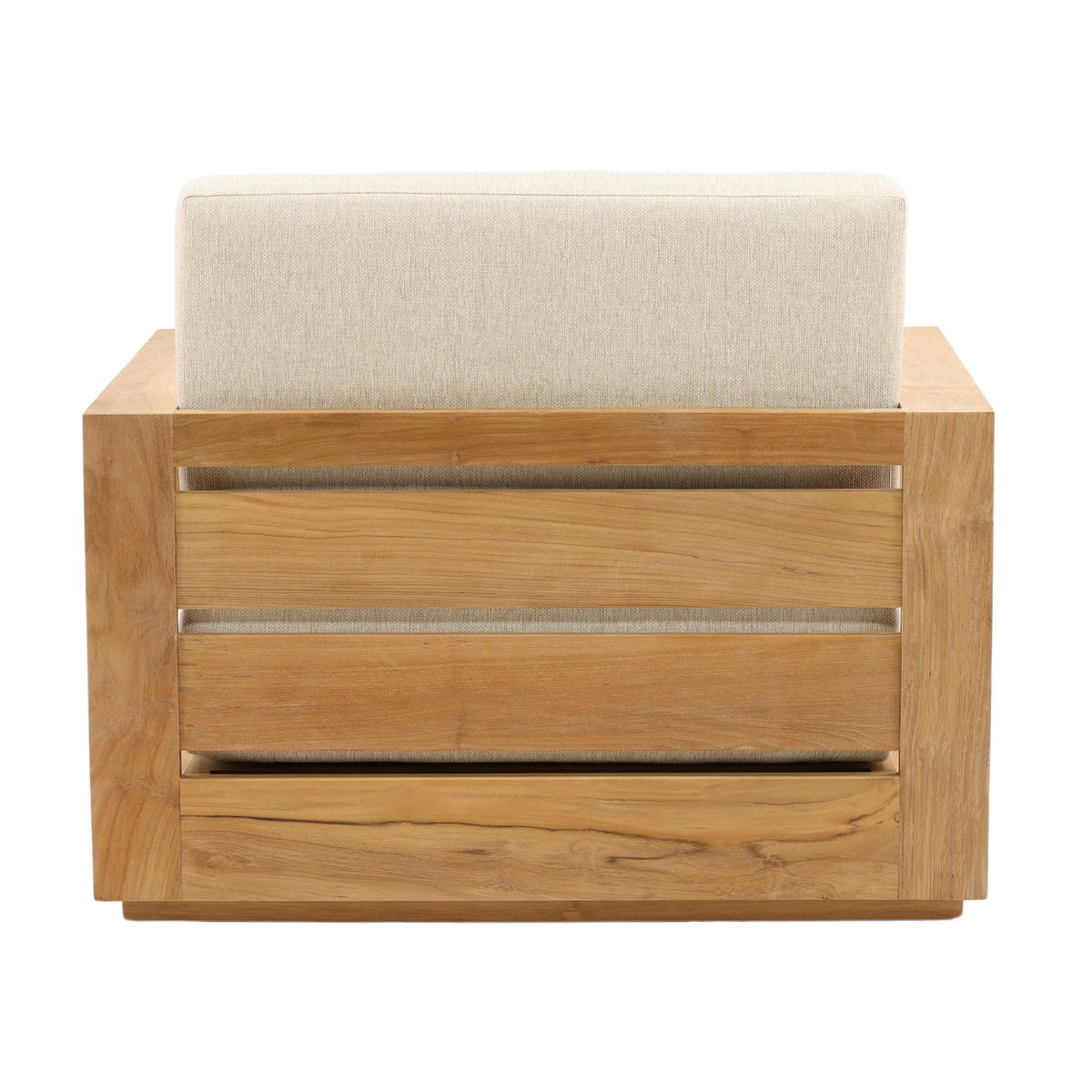 Darlene Outdoor Sofa Chair Sand, Accent Chair by Dovetail, 39.37" width x 32" height x 33.5" depth View 4