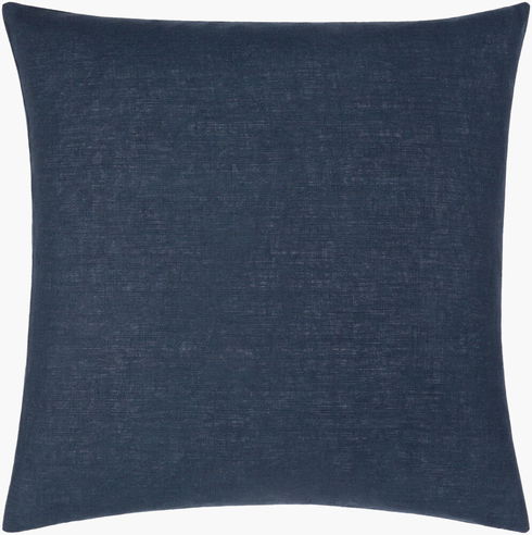 Linen Solid Lumbar Pillow