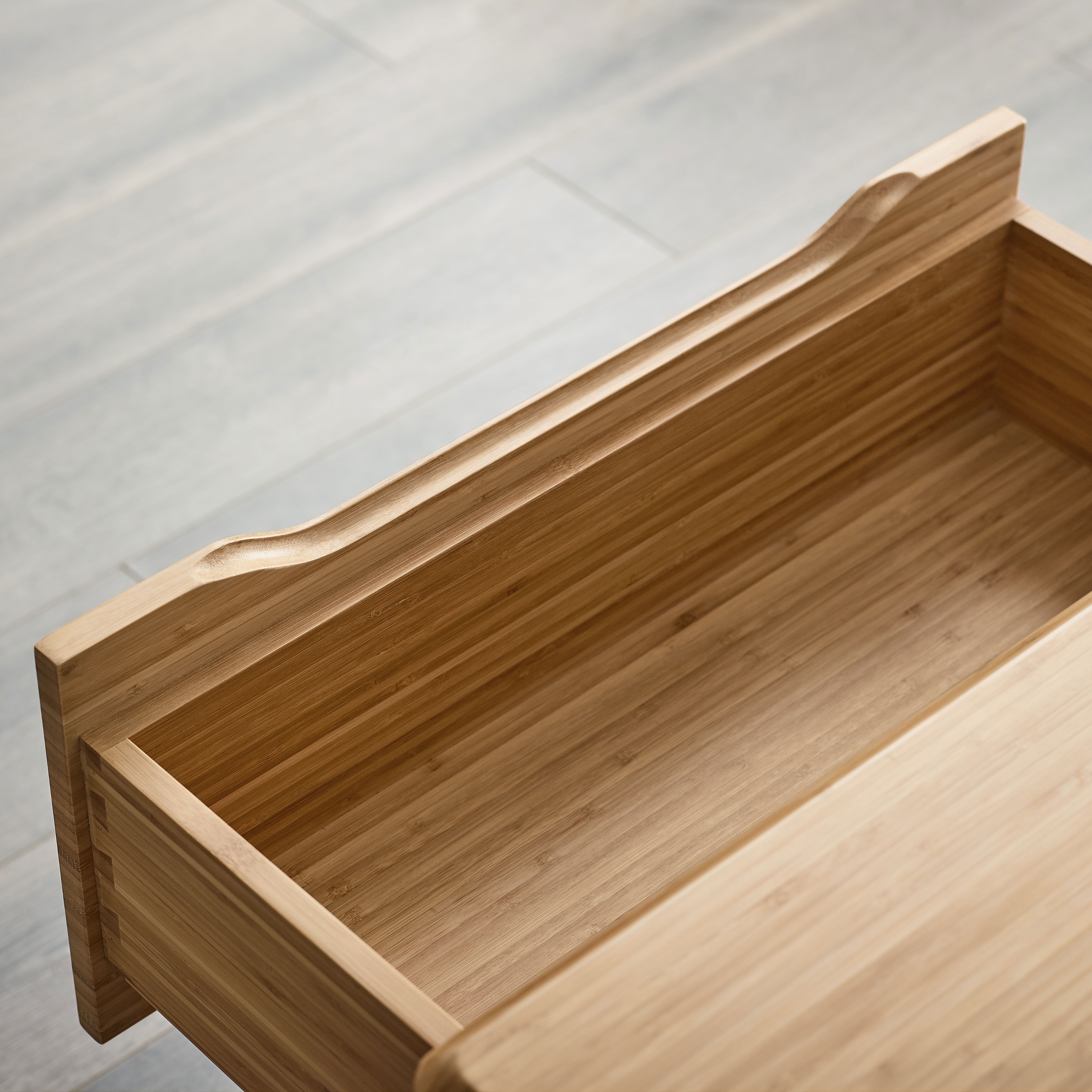 Currant Nightstand, Caramelized, by Greenington, 18" length x 24" width x 17.5" height View 9