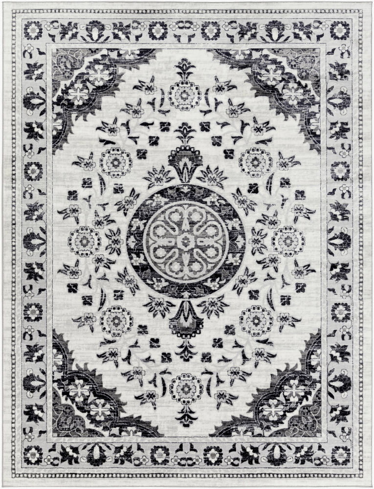 Wanderlust Machine Woven Rug, by Surya, 1'3.75" length x 1'3.75" width